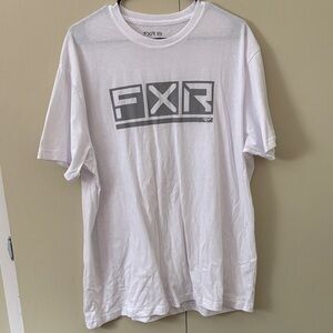FXR White Short Sleeve Men's Tee